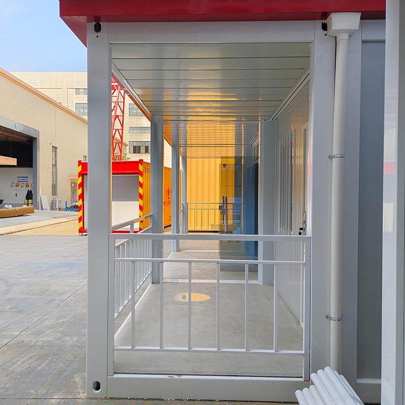 快拼式打包箱集装箱临时办公活室动易房快拼式打移动板房简工地外