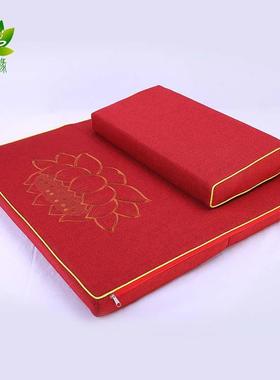 椰拜丝棕垫坐垫禅修跪垫拜垫莲花方形坐打坐垫静冥想DF523328折佛