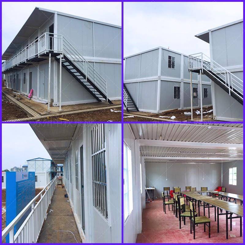 活房成品板工地集装箱活住人宿舍楼集装箱活活动房动移动办公室箱