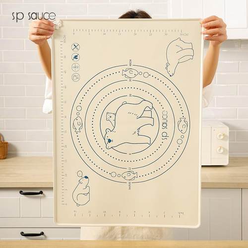 家用抗菌硅胶69745686揉面加擀厚液态硅垫胶做饺子包子垫子烘焙垫