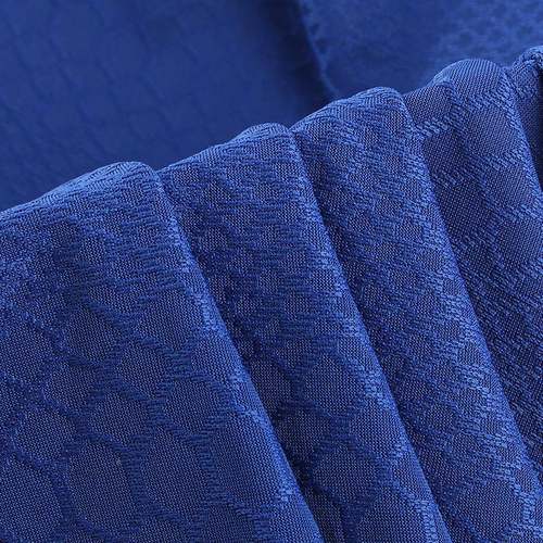 方格提涤花网布1g50全提打花网眼布75DG156服装休闲服装底衫布料