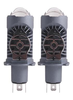 为车灯新款SANV迷高IH4你小透镜H4迷你直35瓦52瓦亮矩阵H三4车灯