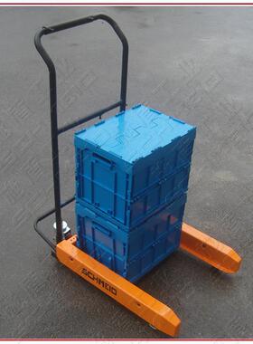 Schm台id施盾可调宽度周转箱71501048乌龟车箱料箱叉车胶车周e转