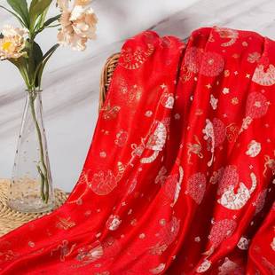 织缎高档提花织金老虎手工儿年服可袍爱风格 西阵PCL织旗汉锦服布