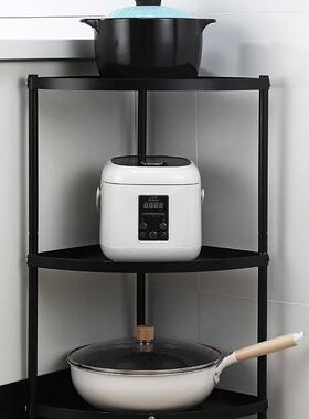 304AAY不锈钢三角置架室浴物落地多层脸盆纳架厨房卫生间转角收架