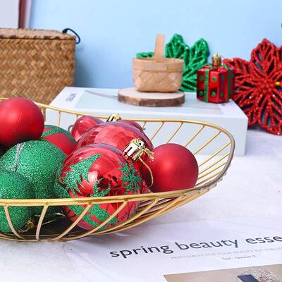 热款150pcs电圣球42套装电镀塑销料圣诞节挂件圣诞树镀吊诞饰