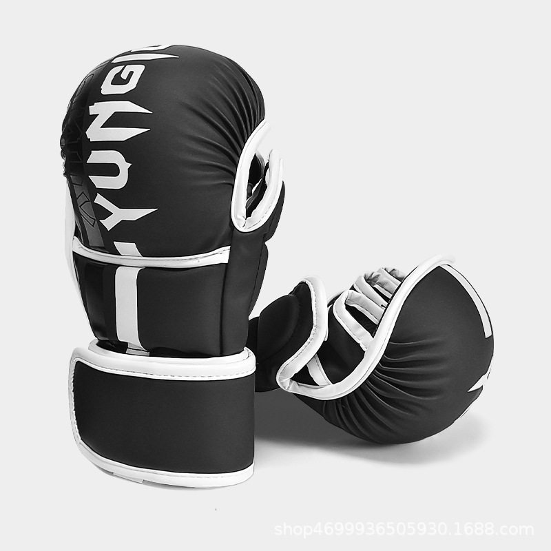 MMA散打面包半指拳套专业陪练