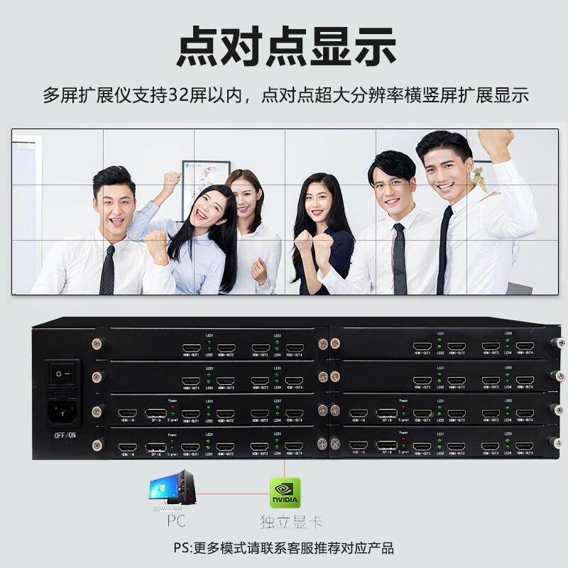腾联（TECLINK）多屏宝多屏展仪器2~32VVM显示电视拼扩接屏屏投