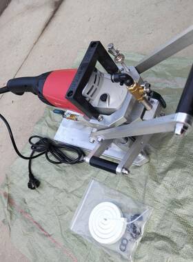 得伟电机石材背栓打孔机大石理石瓷TXK孔动砖开钻孔机微晶打机手