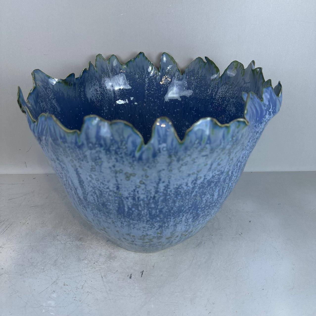 中古风现手工拈花创意代装陶瓷花瓶样房间摆YRB件客厅白色饰板品
