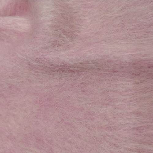马山羊毛长毛素色面料哥安拉长DZB秋冬大衣外套爆海款时尚韩毛系
