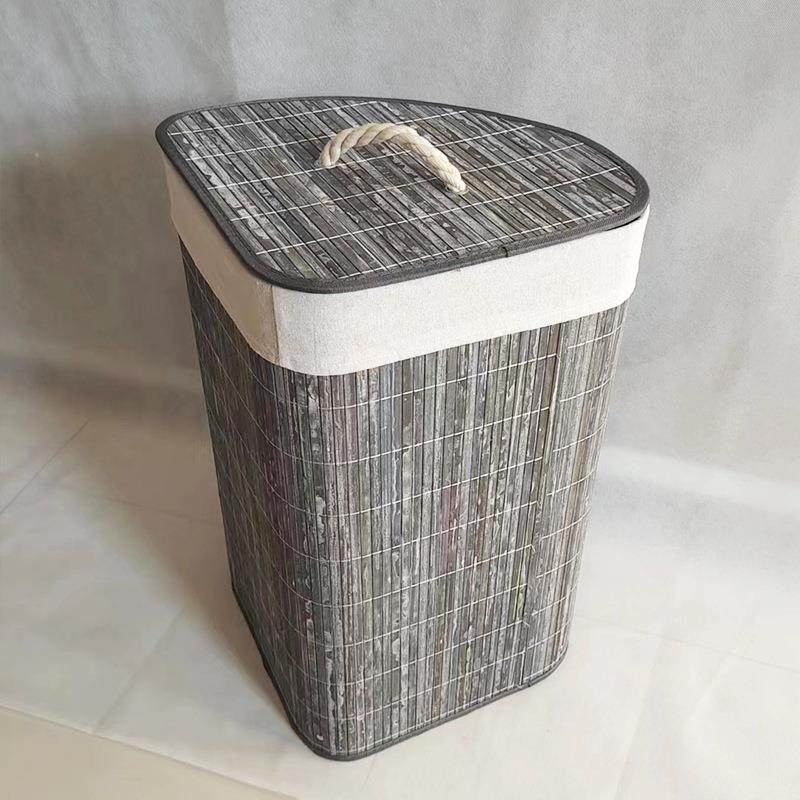 洗衣纳篮子带-盖纳脏衣玩具收纳筐竹编布艺收桶可折叠脏衣服篓收,收纳整理,脏衣篮,淘宝优惠券,粉丝福利购,淘宝优惠卷