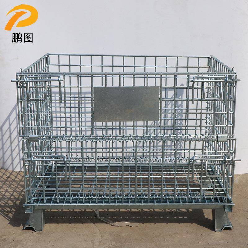 家直供折叠蝴BXF蝶物流车间收动纳笼拉货可移仓储铁笼蝴蝶厂笼