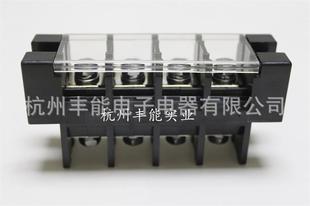 100 HOPPY贯通式 600V 可拼接带盖接线端子台T4055 150A 接线端子