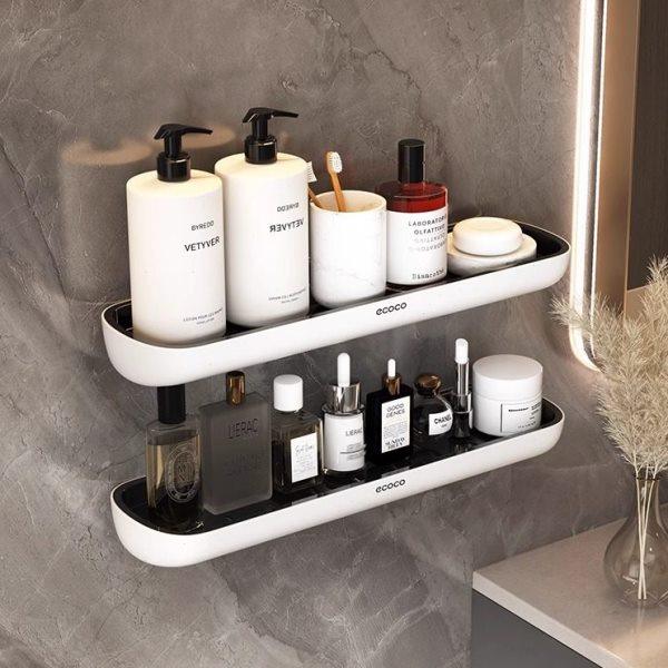 浴室置物架厕所洗手间洗漱台墙上架子收纳挂架免打孔壁挂式卫生间,家庭/个人清洁工具,浴室角架/置物架,淘宝优惠券,粉丝福利购,淘宝优惠卷