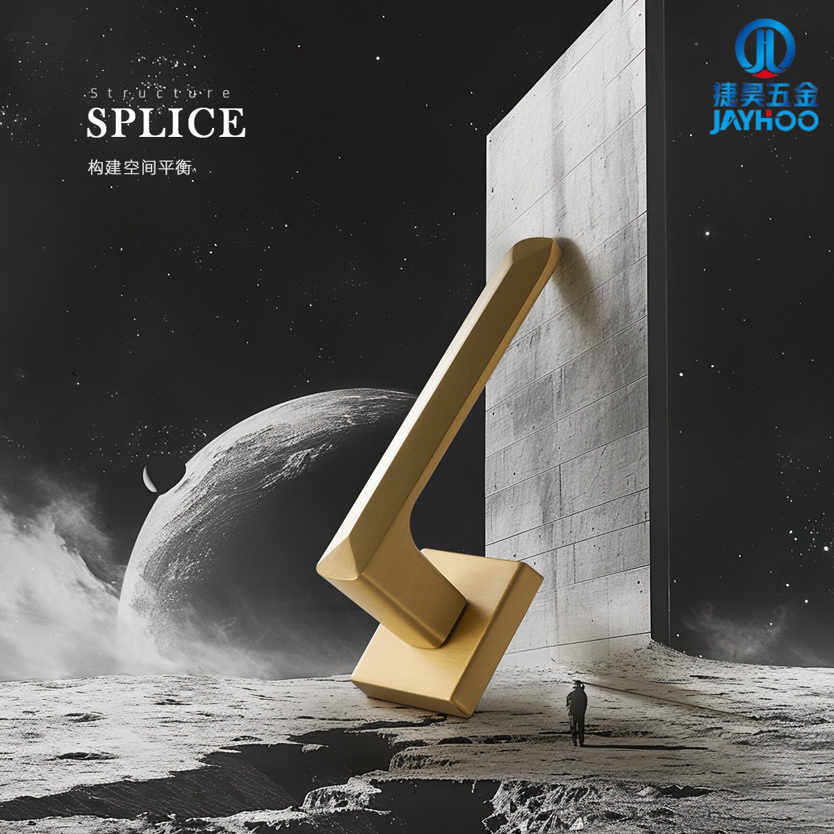 捷昊黄铜门锁卧室房门锁具咖啡古黄古铜色家用房间室内实木门把手