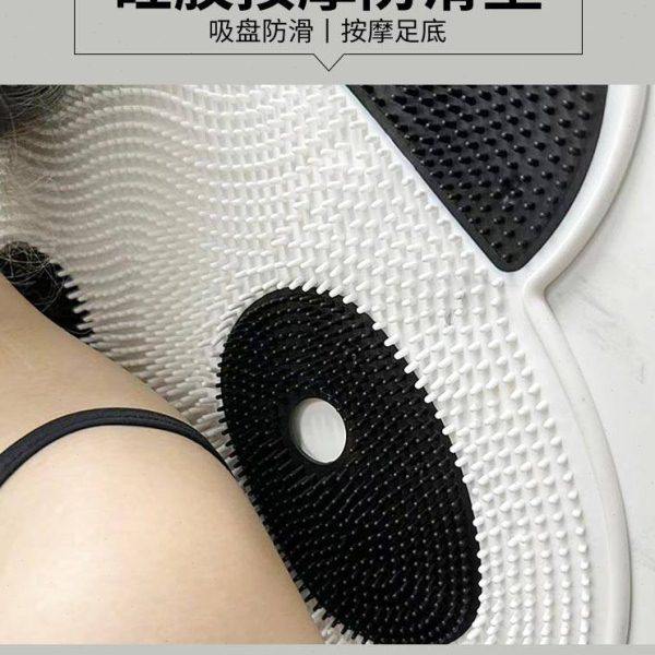 懒人洗脚神器搓脚板浴室熊猫地垫硅胶防滑洗澡后背按摩刷脚去死皮,家庭/个人清洁工具,搓脚板/洗脚刷/磨脚石,淘宝优惠券,粉丝福利购,淘宝优惠卷