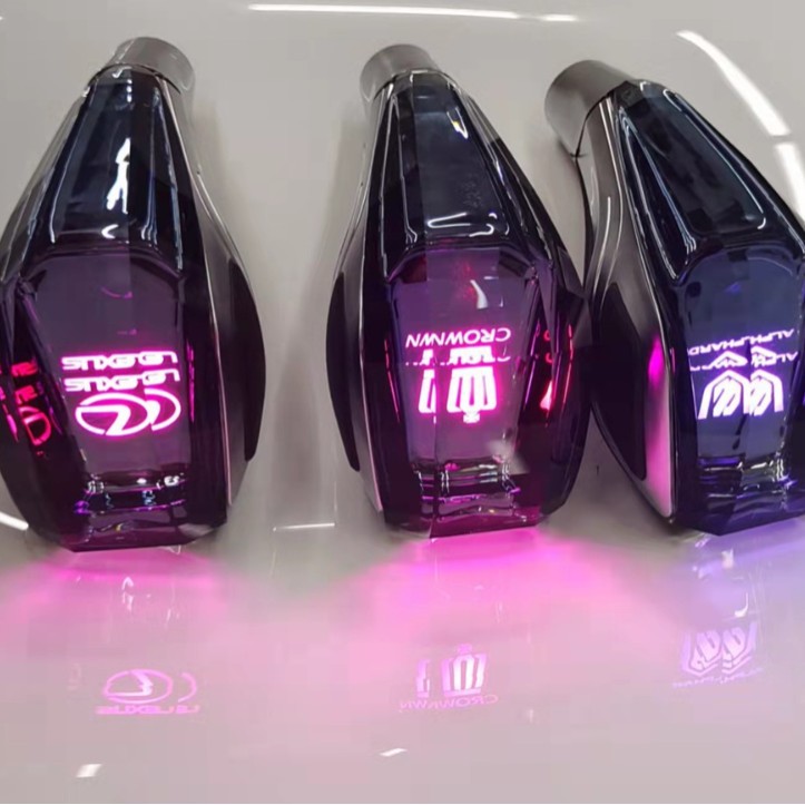 自动挡水晶排挡头LED变色LOGO