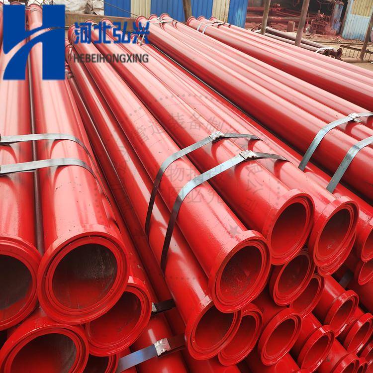 象758子母口加口厚D厚N125泵管喷漆14大0*8个子母法兰泵管