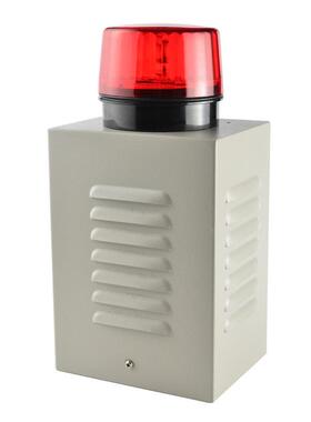 箱铁警号箱室外声光报警声光光1户2V外报警器带NQZ铁箱声报警器