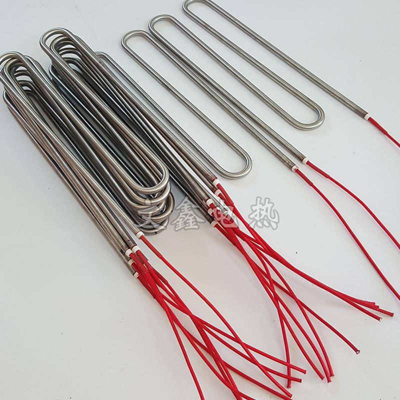 异形2耐具高温电热管NLB磨槽加热棒380V/2VM型不锈钢双头加热0管