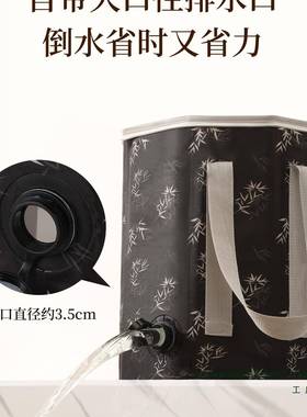 新腿中式泡保脚养桶家用生可折叠便携高深过小熏蒸泡IBU脚足浴温