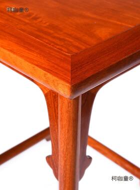 JH.2024B客家具缅甸花盆梨木宋花几中式家用厅阳台简约花架室式内