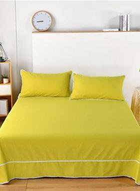 FZG纯棉单床单单件床单枕5套榻榻米床单炕子1..21.182.0萍润