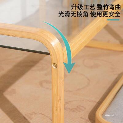 桌日式11820实木楠竹飘窗卧炕室坐地榻榻米茶桌小子窗台小茶几包