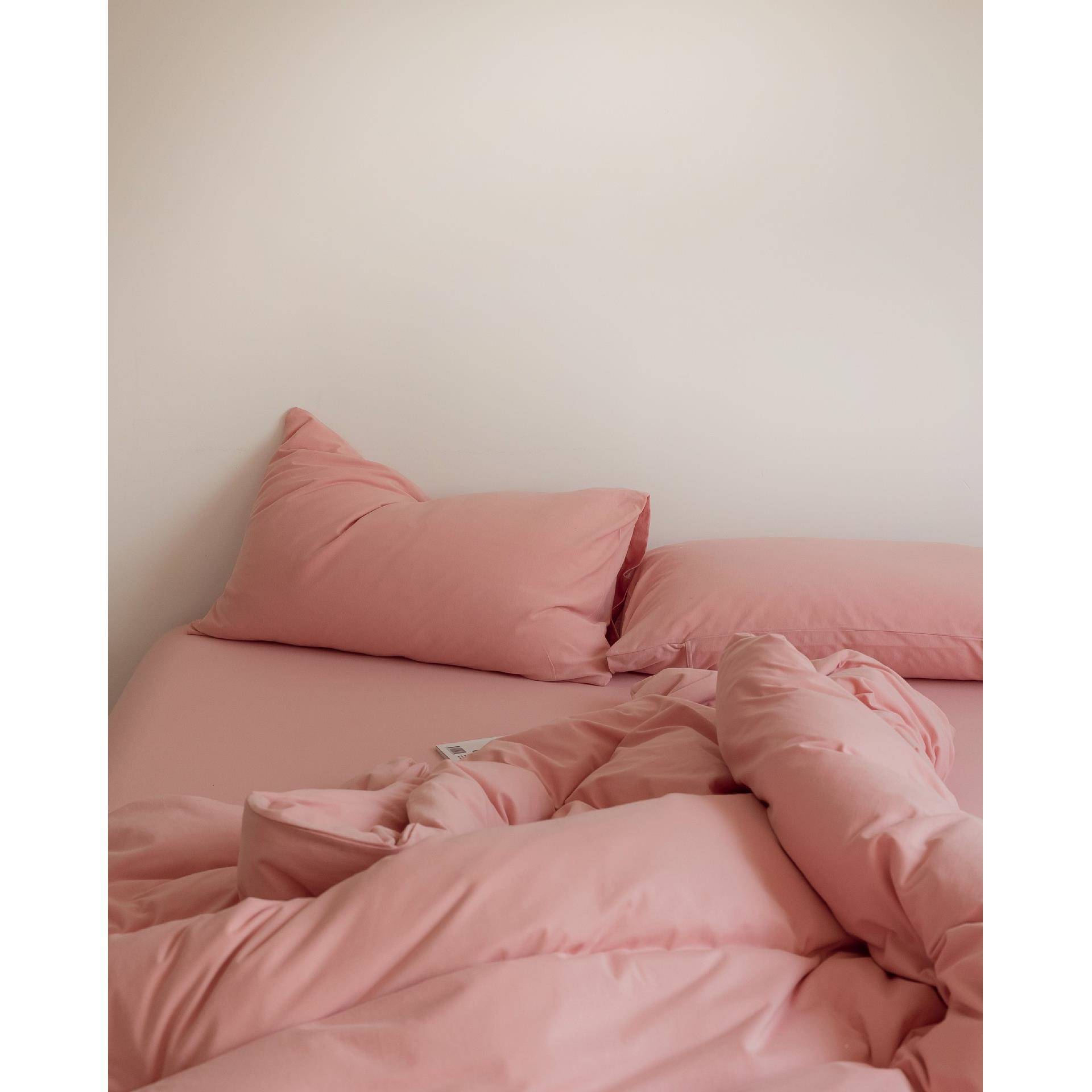 A类季KQT裸款天竺棉针织棉简约色纯轻奢睡亲肤单四独床单床笠