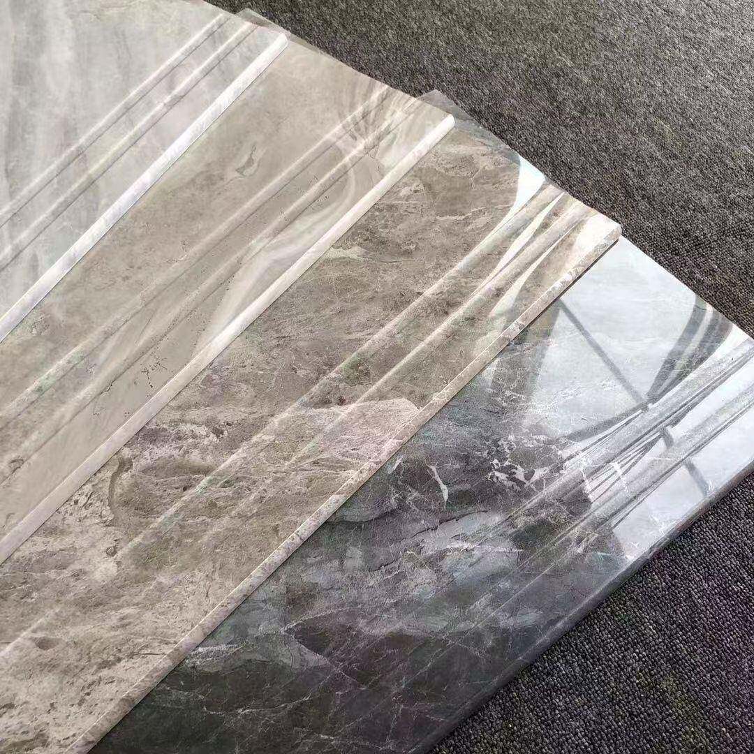 楼梯踏步阶砖整体一体防DUH滑通体理石别式大墅楼层台阶梯地砖耐