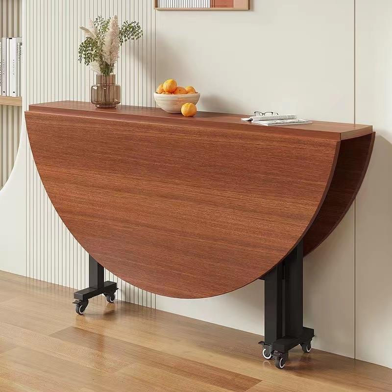 便折叠桌家用餐桌小NRO房户型简吃饭桌子出租用携可移动易酒店大