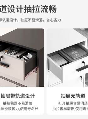 头柜简约现代床带锁家用卧室简易1出租房用收纳储ctg9168物柜I床