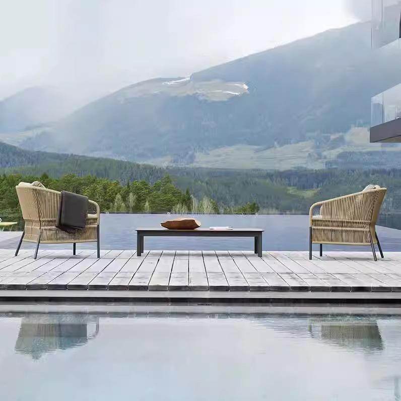 户外铝沙16903发休闲藤编阳台庭奢家具院绳编桌椅花园别墅合金岩,住宅家具,户外沙发,淘宝优惠券,粉丝福利购,淘宝优惠卷