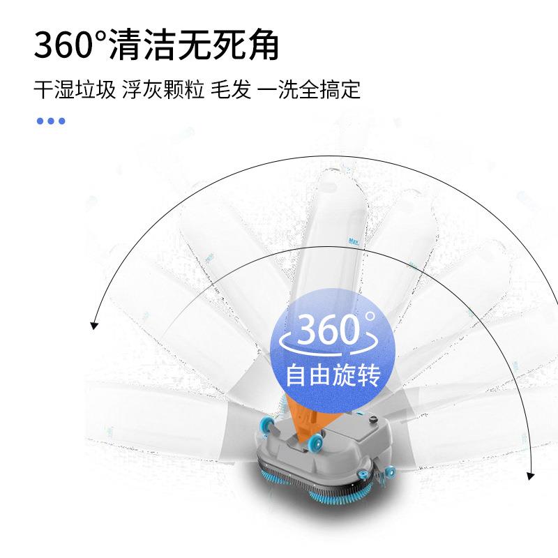 滴海多功能小型手你推迷453双刷地机刷店地拖洗地机酒餐厅火车站