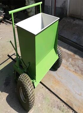 草坪充砂机手推式人沙造坪颗粒填沙草机滚TJD校园运动场轮冲梳草
