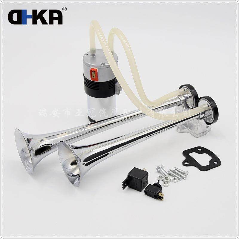 MMWDKA亚冠-AS177现货FAA声两管大气泵气喇叭1H2V汽车火车改L装