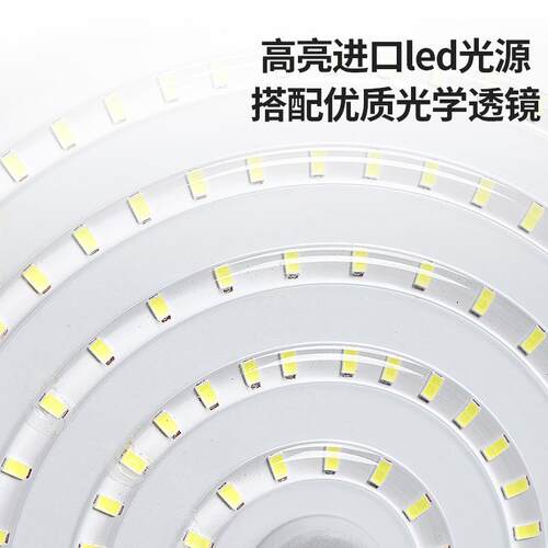 亚标照966灯工矿灯led亮高200W防尘防潮明仓库厂房车间防眩吊天棚