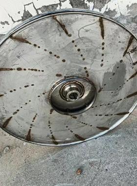 不锈钢材质翻边叶轮AZY53.05汽轮机 轴封抽风机 轴加风机专用叶轮