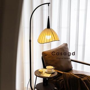 中古灯落地全光谱护眼置858物几一法式复古体客厅卧室床边头无线