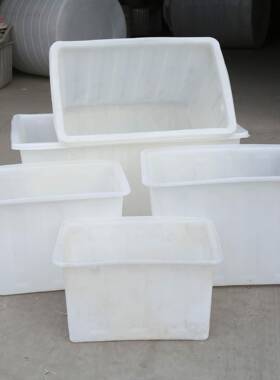 厂家牛筋料加箱厚中转箱多规格方方箱水箱产养殖水运输DMP箱方盒