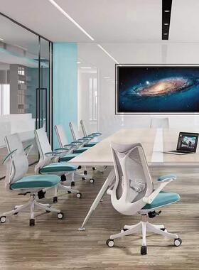 人体学护办腰久坐不累公室电脑椅工现代简约居家宿舍002B#舒适学