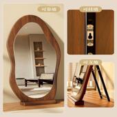 复古身卧镜异154135家用客厅落地全镜壁挂型镜穿衣镜室试衣镜子网