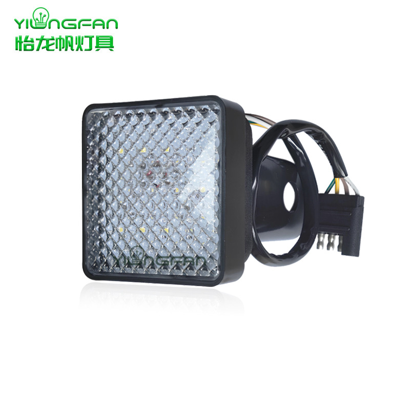 升级美版皮卡拖车4Pin端子39LED刹车转向指示信号尾灯倒车灯