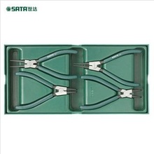 世达工具SATA 工具托4件卡弹簧卡圈卡簧钳直弯卡黄钳组套 09911