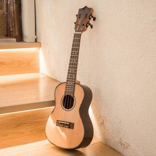 ANDREW26寸尤克里里UK桃花心合板单板四弦琴886D系列