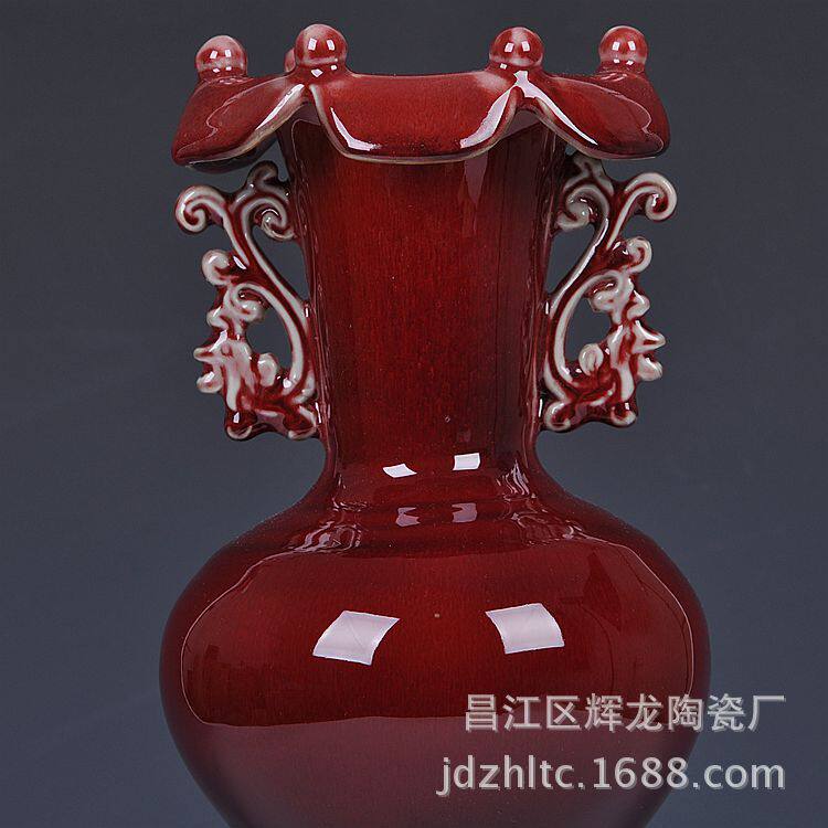 景德厂家直销陶瓷三羊开泰花瓶陶瓷花瓶客厅摆件花瓶欢迎咨询