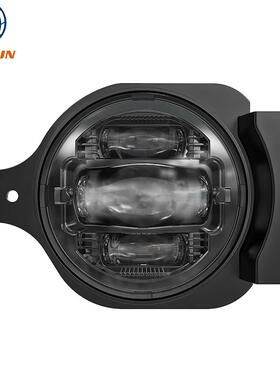 新款牧马人JL雾灯带日行灯4寸LED天使眼雾灯18-22款JL改装专用