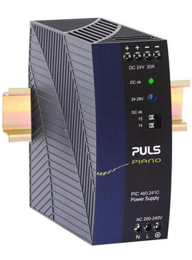 普尔世PULSPIC480.241C导轨电源,PIANO24V20A480W输出230V交流