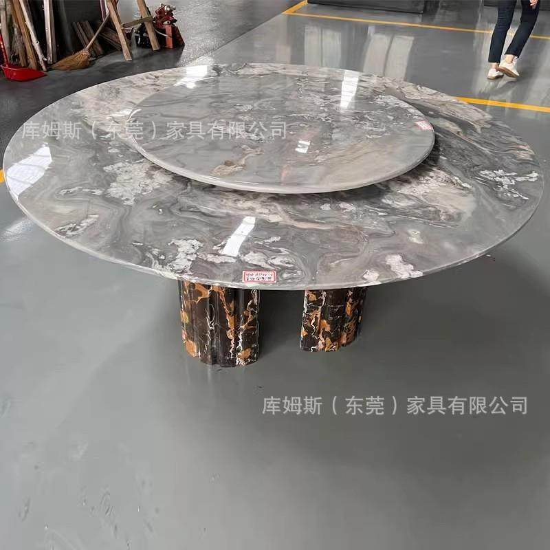 意大利欧式极简天然大理石餐桌现代别墅样板房西餐厅圆形双层餐桌,机械设备,其他机械设备,淘宝优惠券,粉丝福利购,淘宝优惠卷
